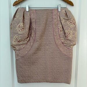 Vintage baroque style skirt .